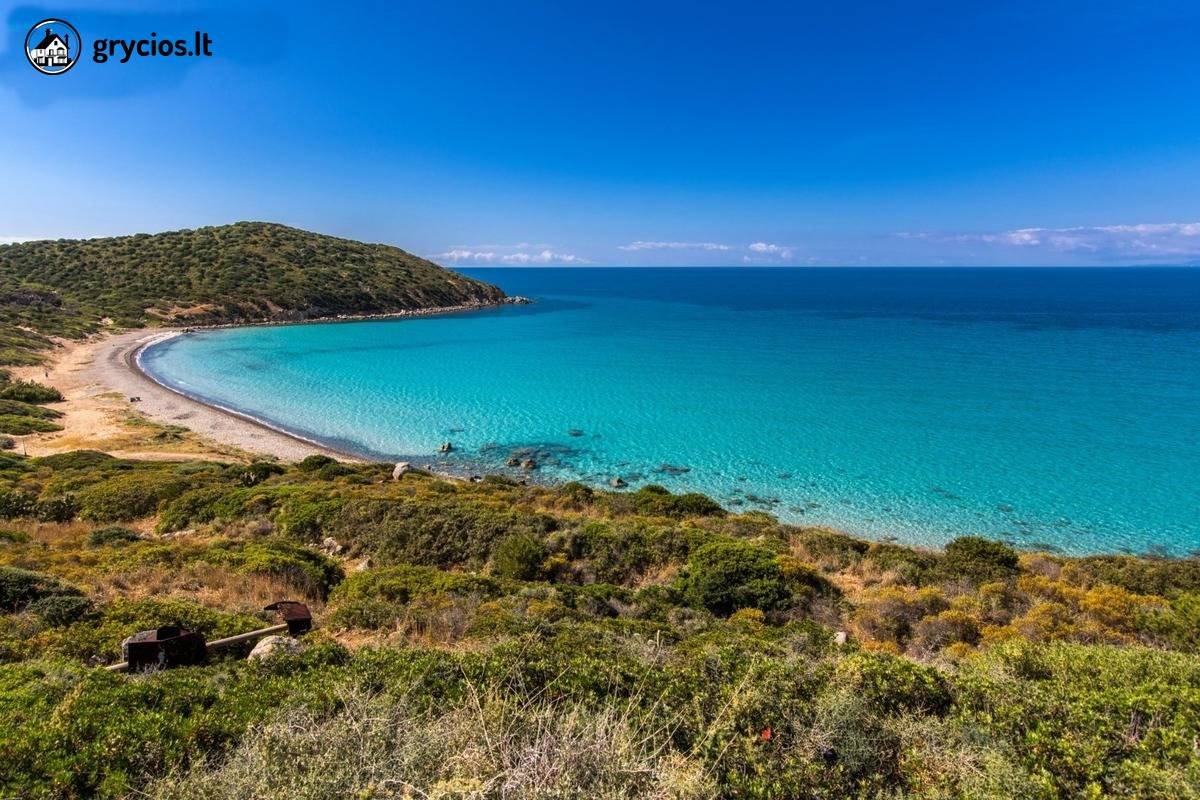 Italijoje, Sardinijoje, parduodama 102,28 kv.m. vila PARADISE su vaizdu į jūrą - Image 19