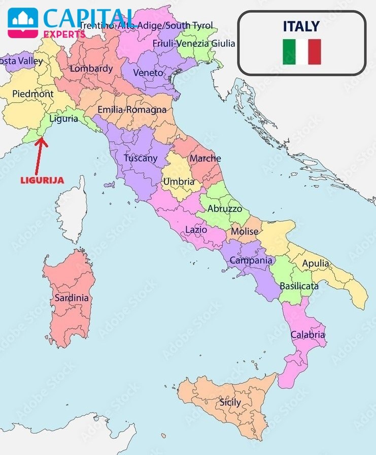 Italijoje, Ligūrijos regione, Ostepedaletti rajone, parduodamas 90 kv.m. namas - Image 12