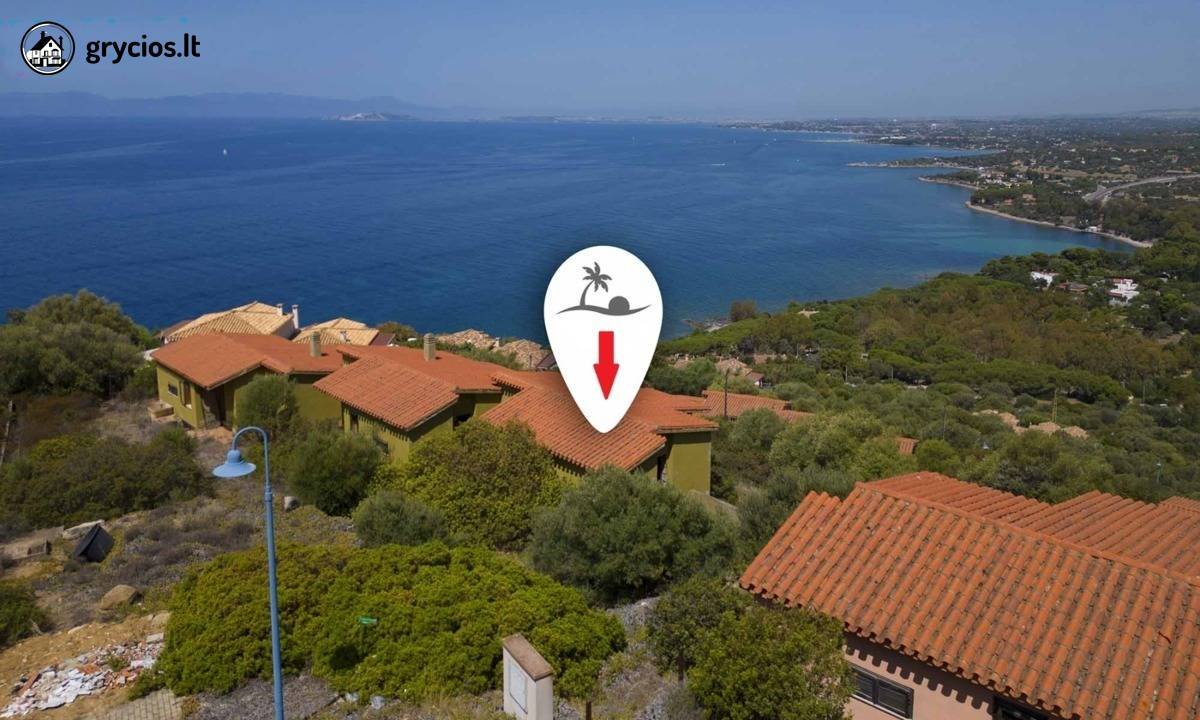 Italijoje, Sardinijoje, parduodama 102,28 kv.m. vila PARADISE su vaizdu į jūrą - Image 10